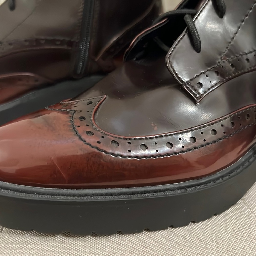 H&M brown ombré boots. Size 9.5. - Picture 4 of 9